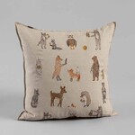 Pillows - Embroidered Woodland Friends Pillow