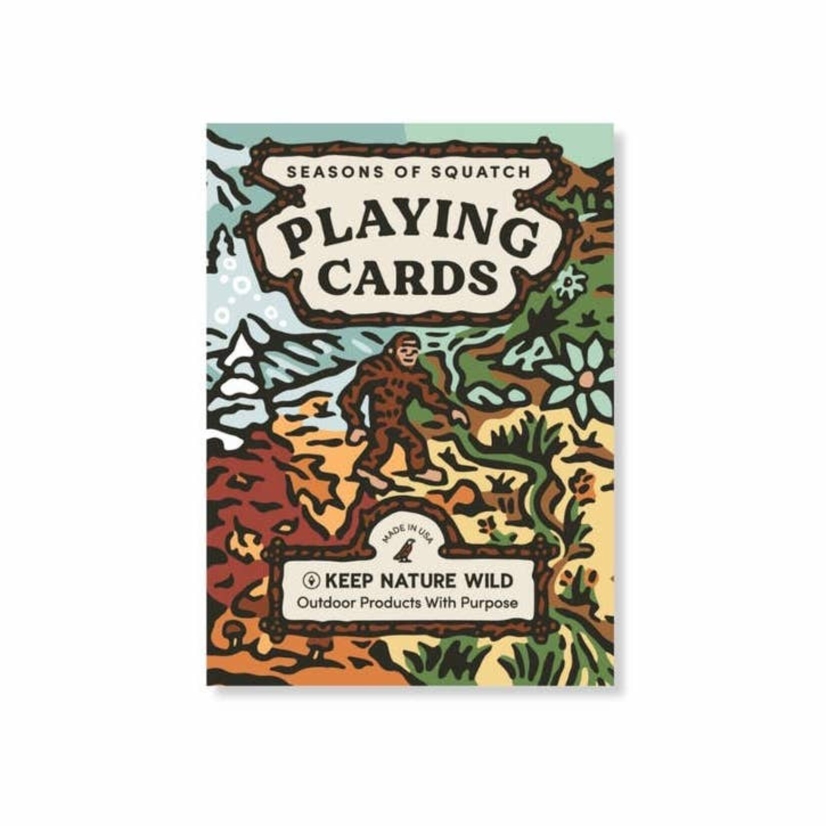 Playing Cards Seasons Of Squatch Playing Cards