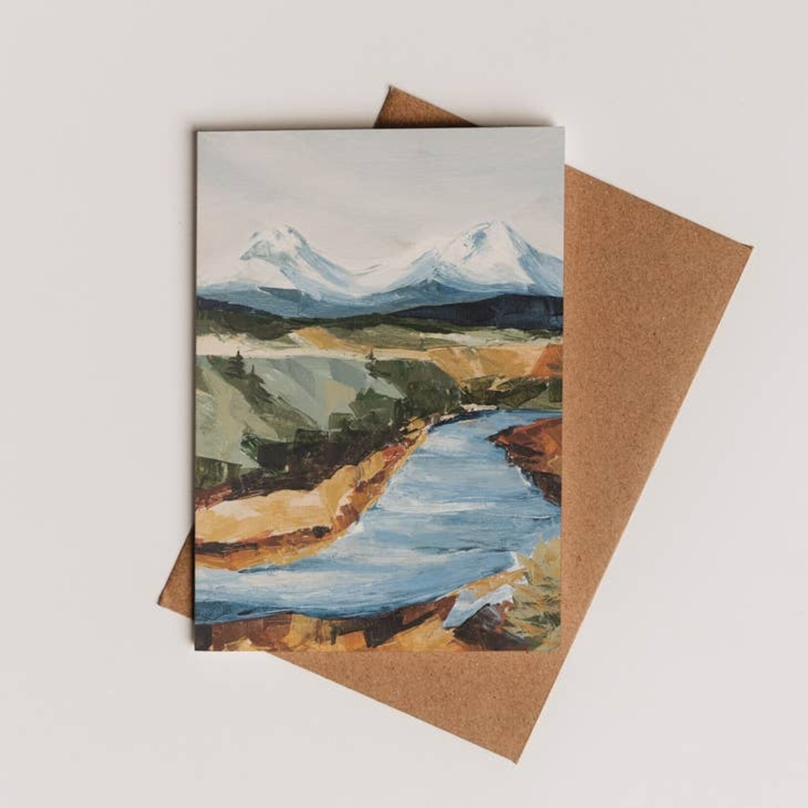 Greeting Cards - Local Gilmore Deschutes River II Card
