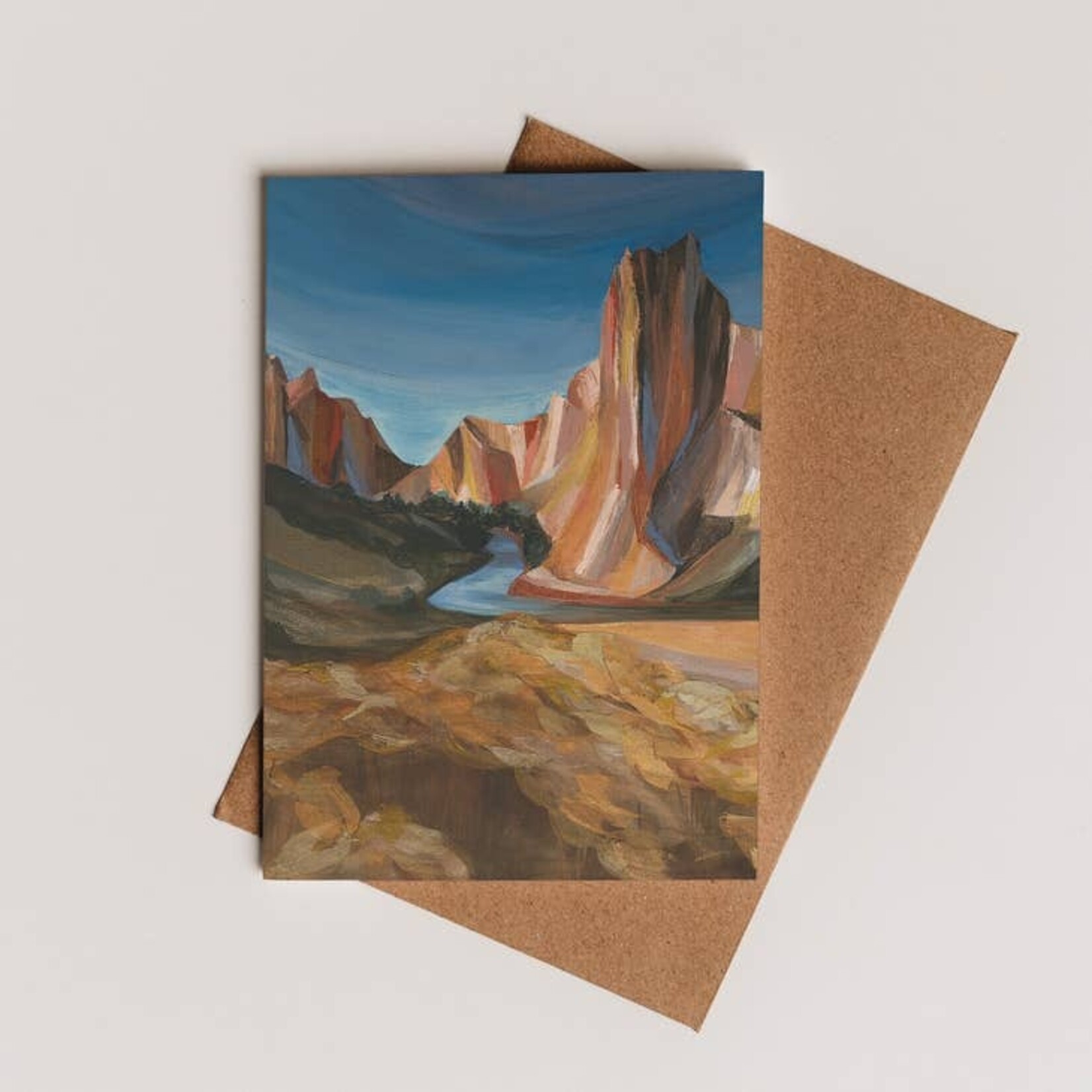 Greeting Cards - Local Gilmore Smith Rock Card