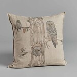 Pillows Owl Family Tree Pillow