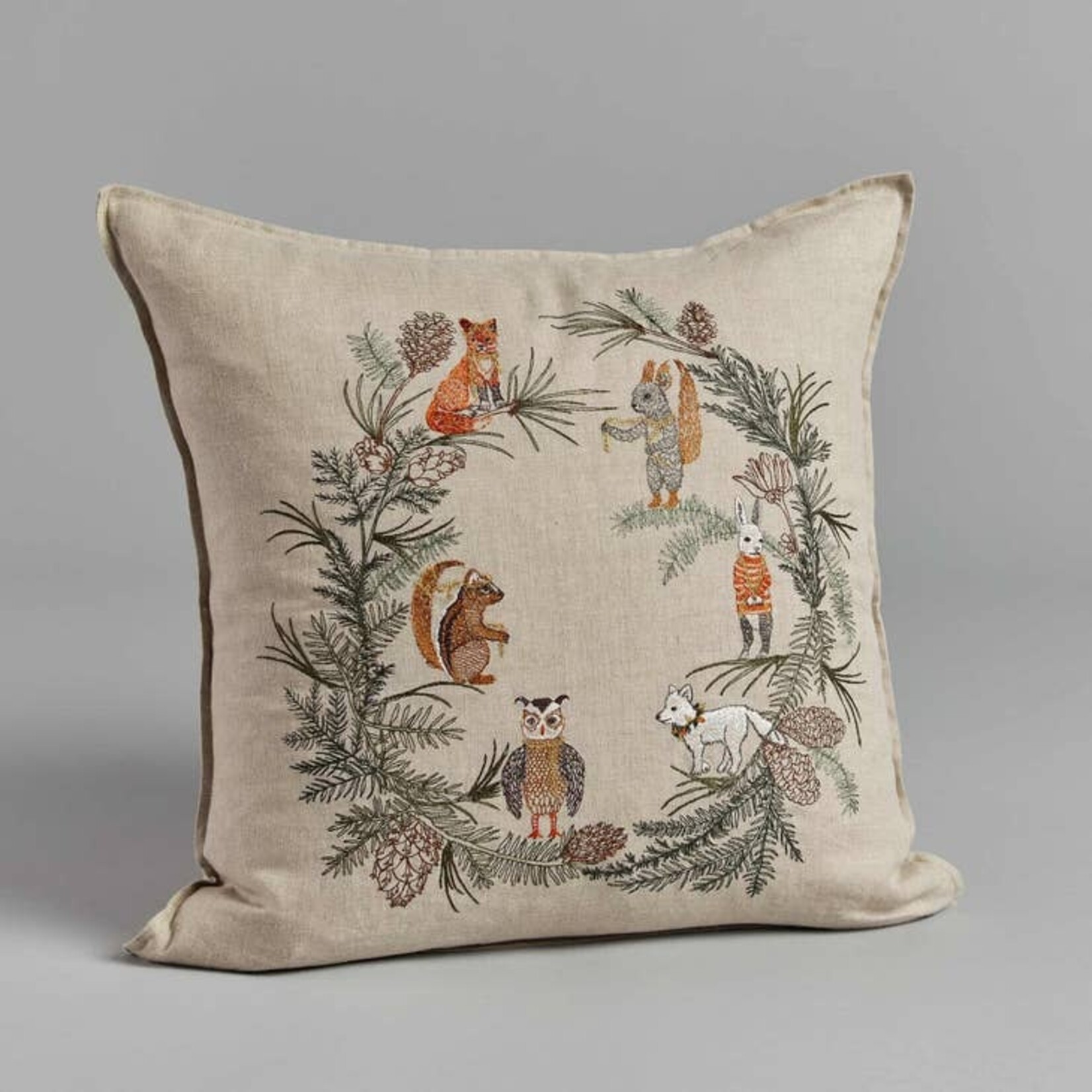 Pillows Tree Trimmers Wreath Pillow