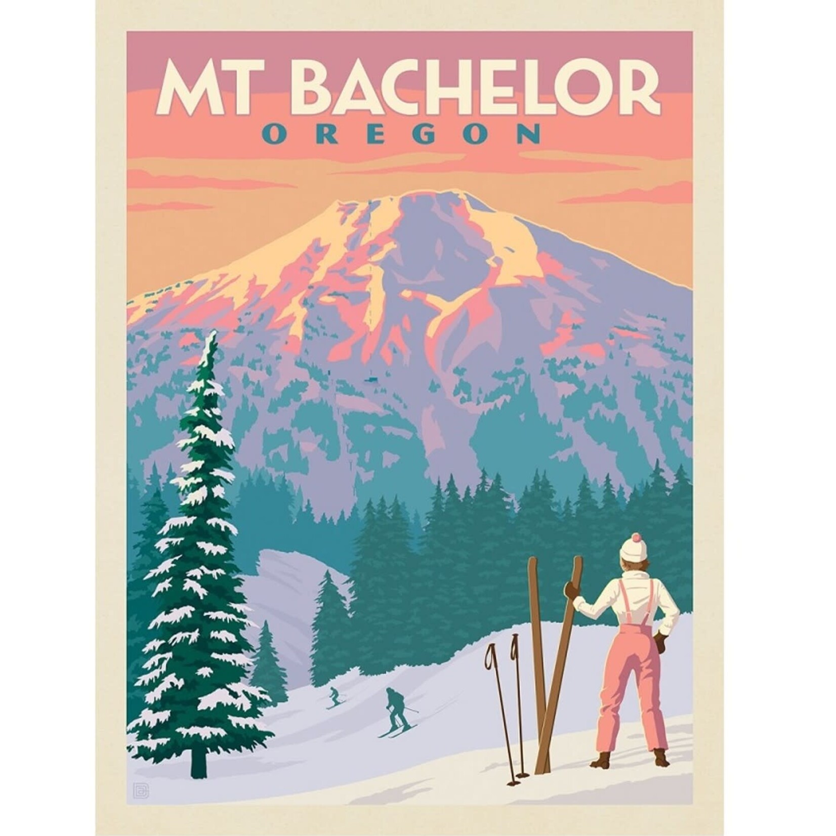 Prints Mount Bachelor Oregon 11x14