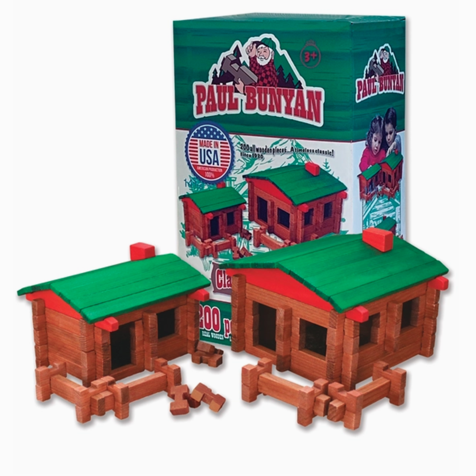 Toys Paul Bunyan 200 Log Set