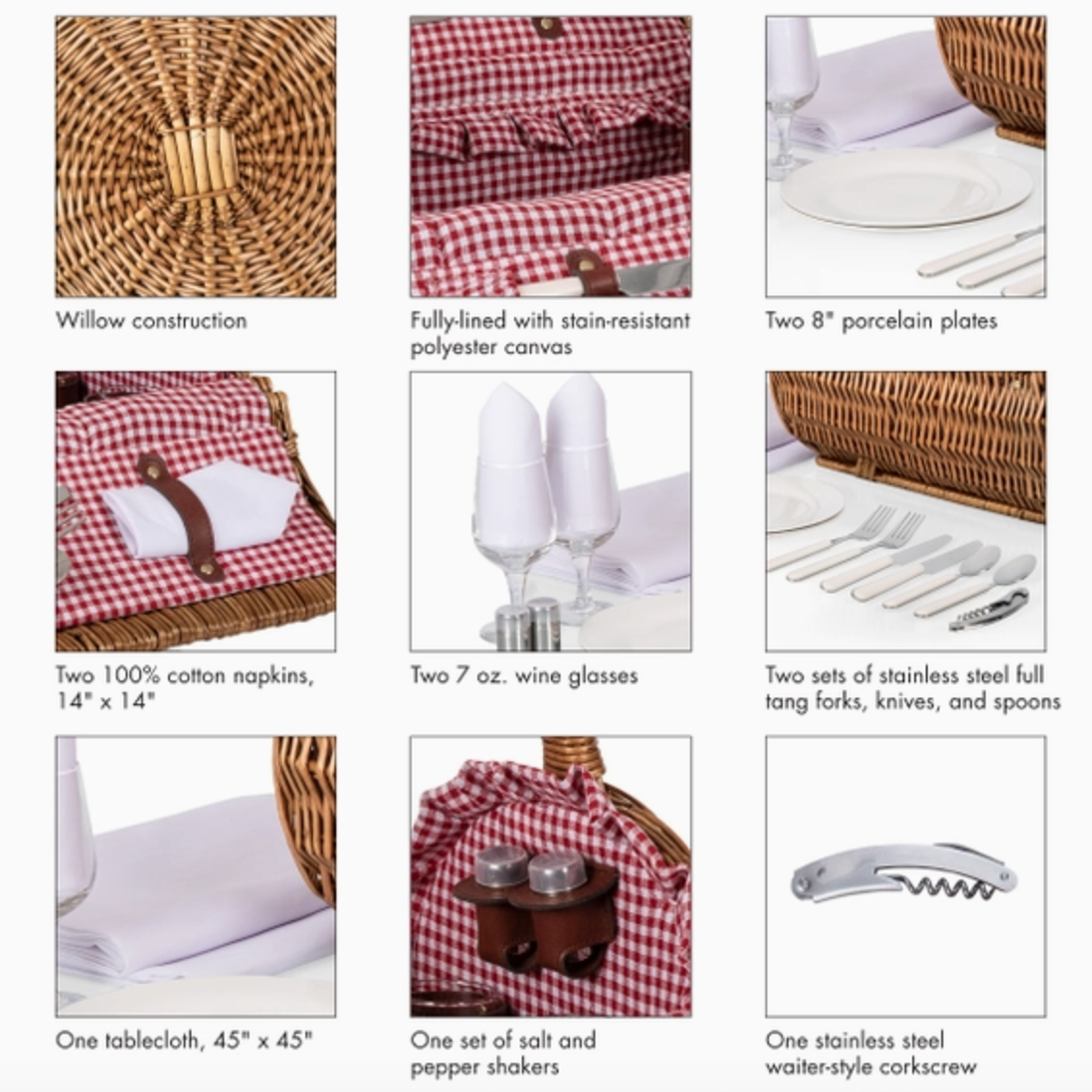Picnic Baskets Barrel Picnic Basket FINAL SALE