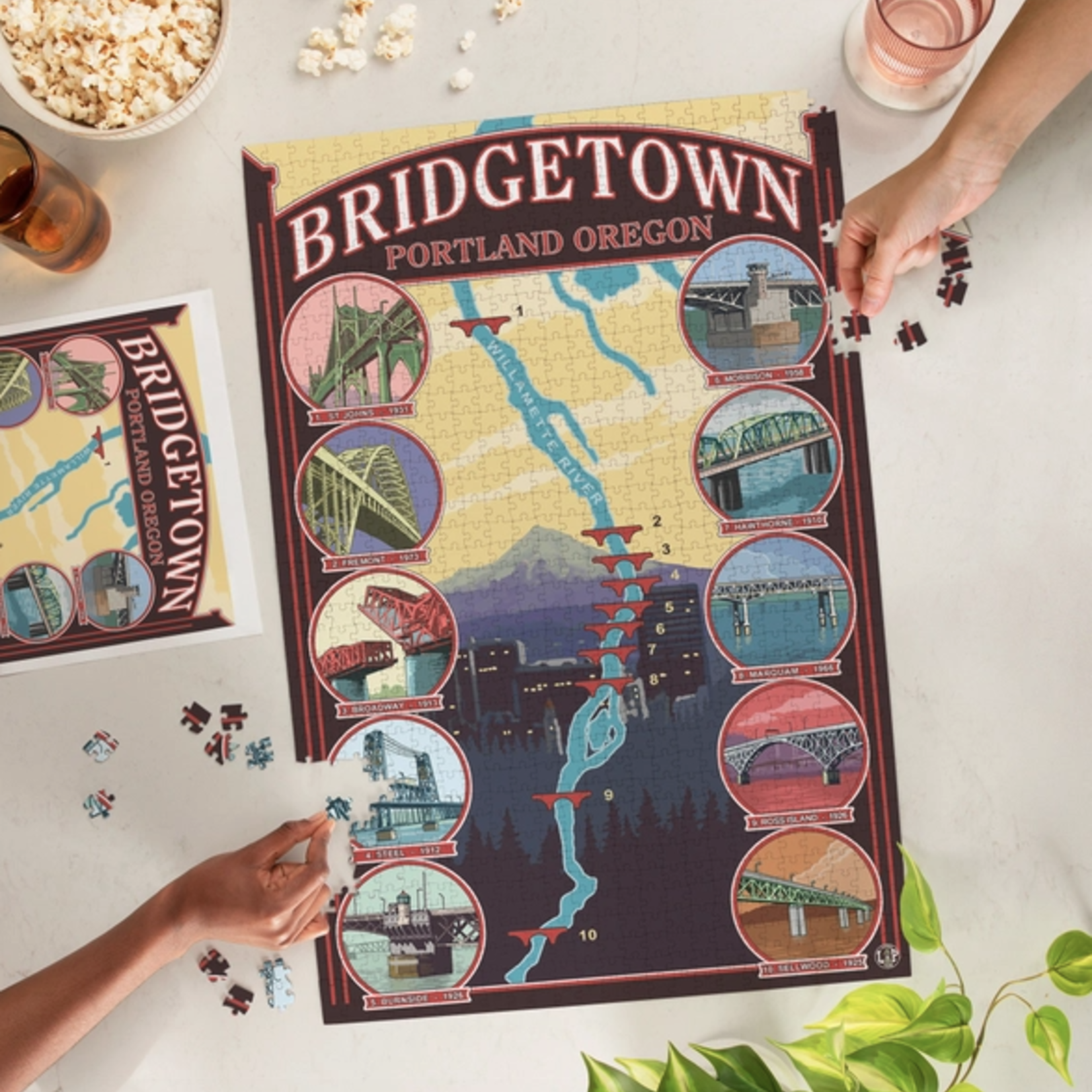 Puzzles Bridges Of Portland Puzzle