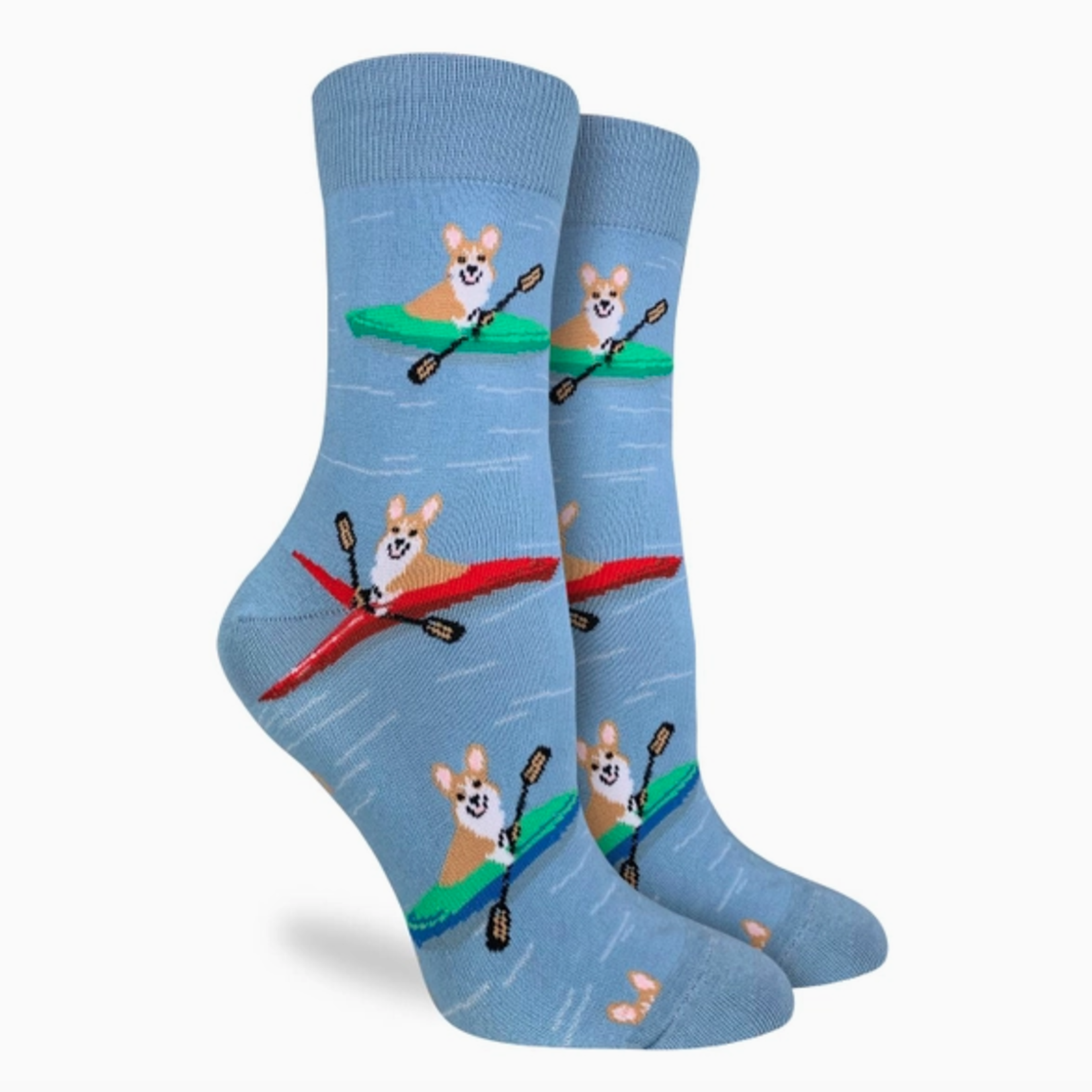 Socks Women's Kayaking Corgi Socks