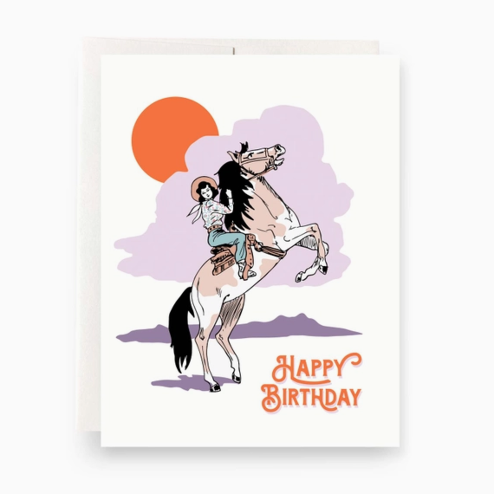 Greeting Cards - Birthday Cowgirl Birthday