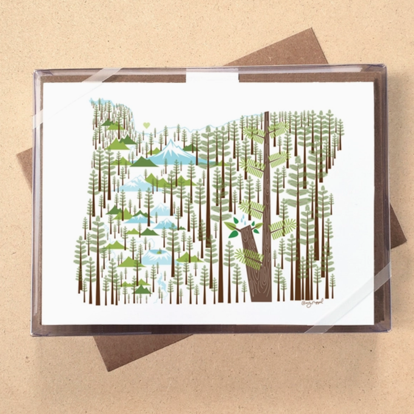 Greeting Cards - Local Oregon Doug Fir Box of 8