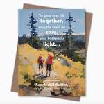 Greeting Cards - Wedding Backpackers Wedding