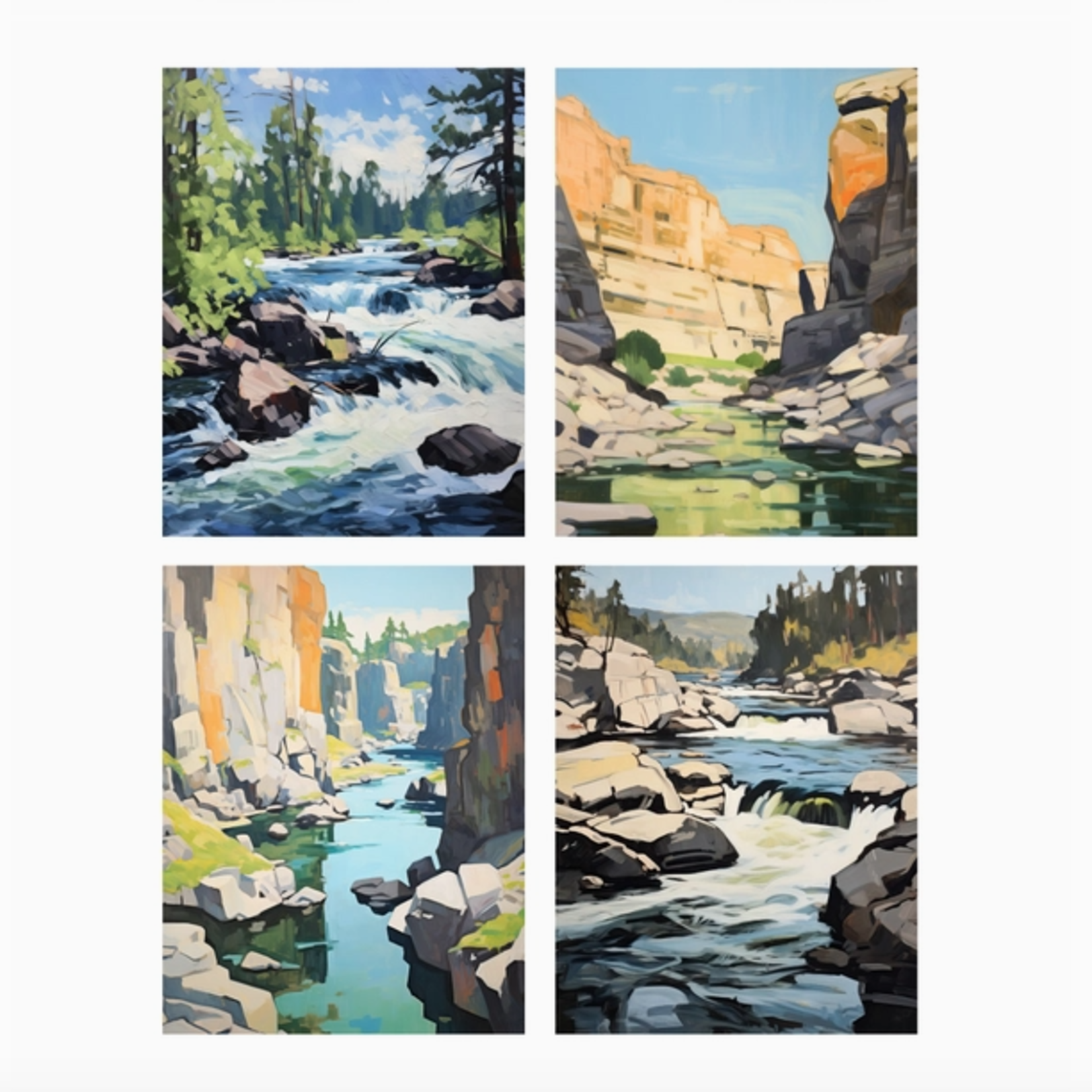 Greeting Cards - Boxed Wild & Scenic Rivers Blank Notes Box of 8