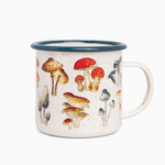 Enamelware Mushrooms Enamel Mug