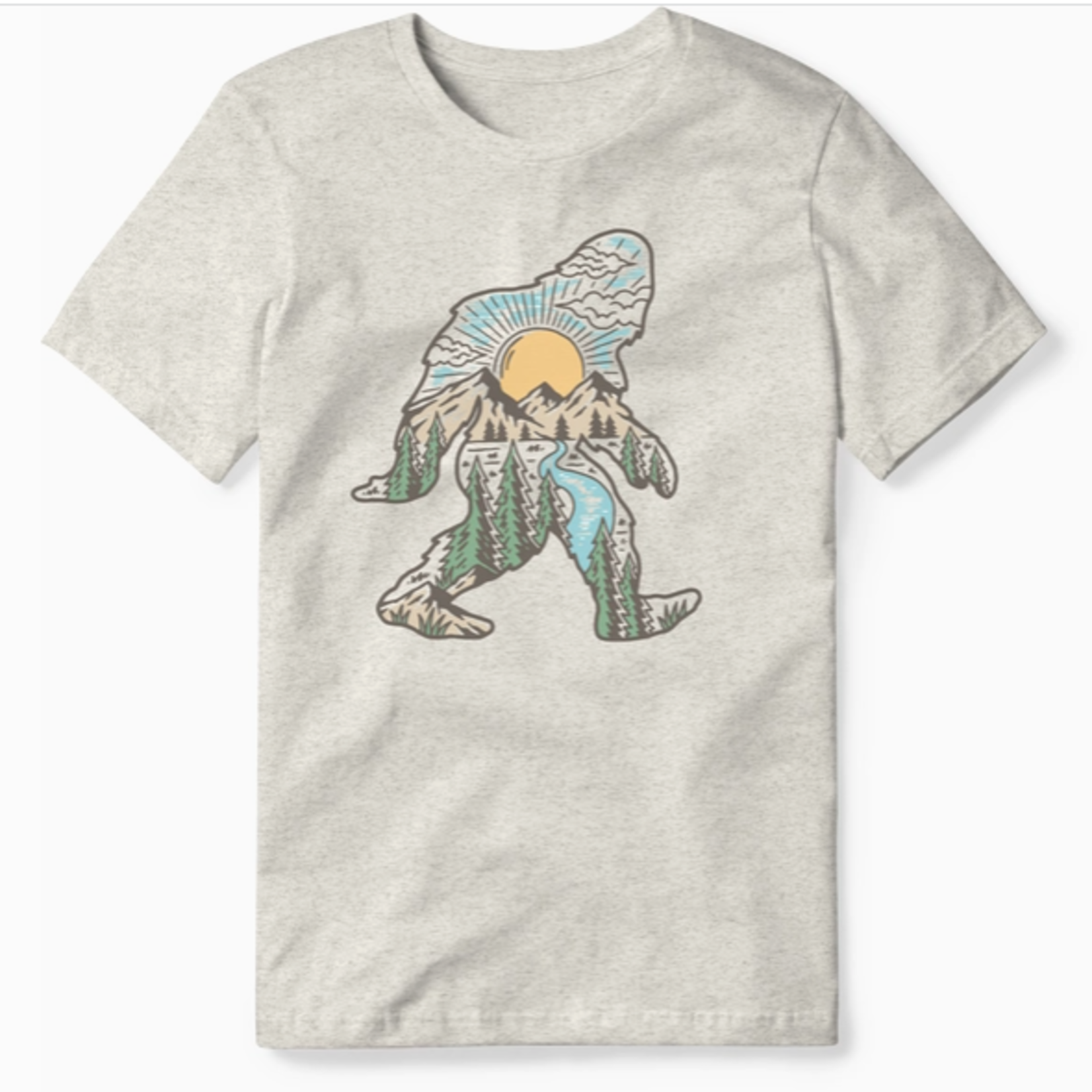 T-Shirts Sasquatch Day Mountains Unisex Tee