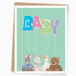 Greeting Cards - Baby Stuffed Animals Baby