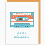Greeting Cards - Birthday Classic Cassette Tape Birthday