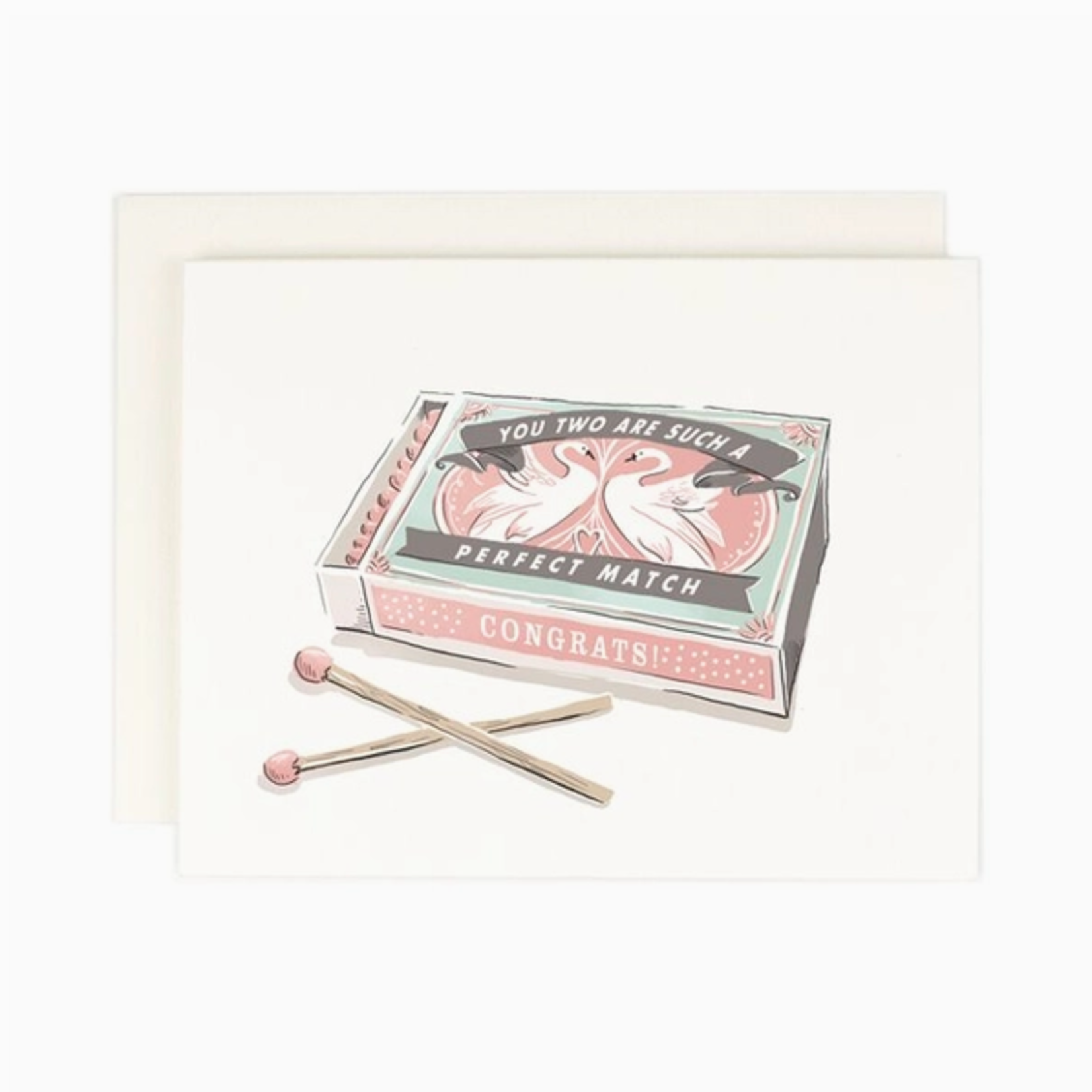 Greeting Cards - Wedding Such A Perfect Match