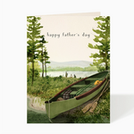 Greeting Cards - Father's Day Canoe Father's Day
