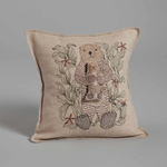 Pillows - Embroidered Otter Mama Pocket Pillow
