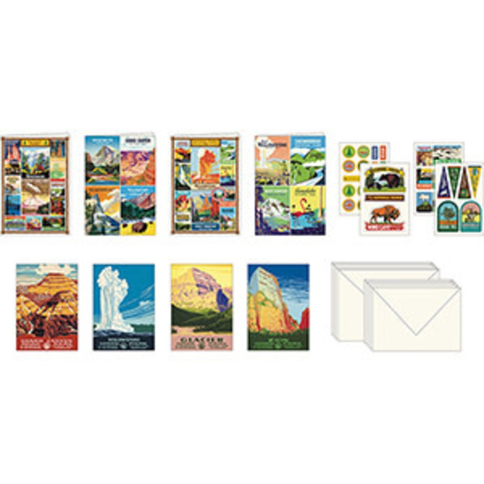 Notecards Boxed National Parks Stationery Set