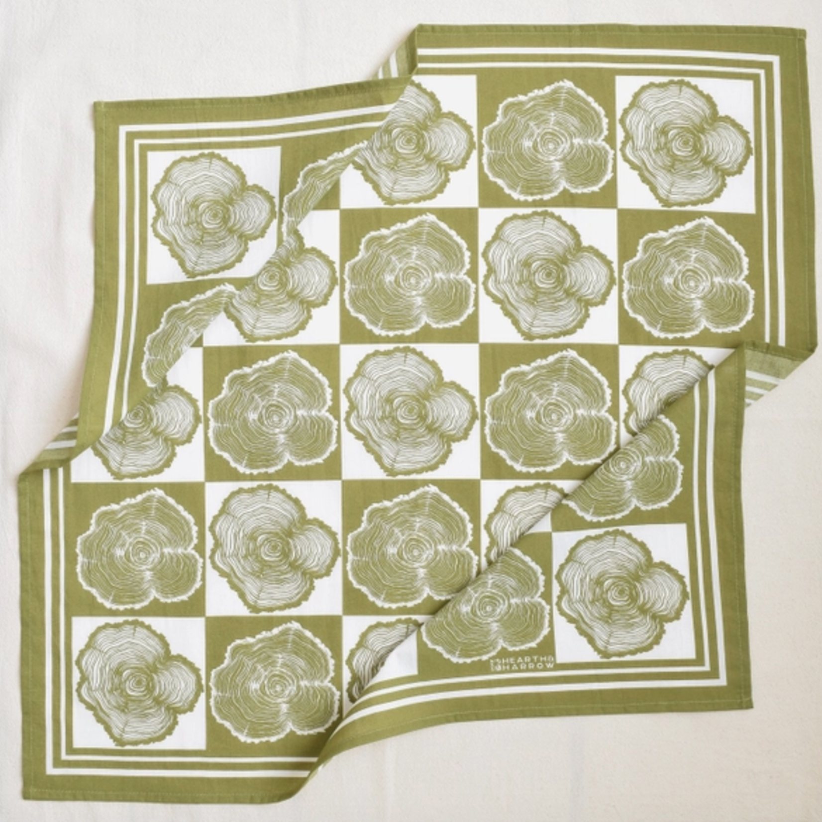 Bandanas Tree Ring Bandana - Olive