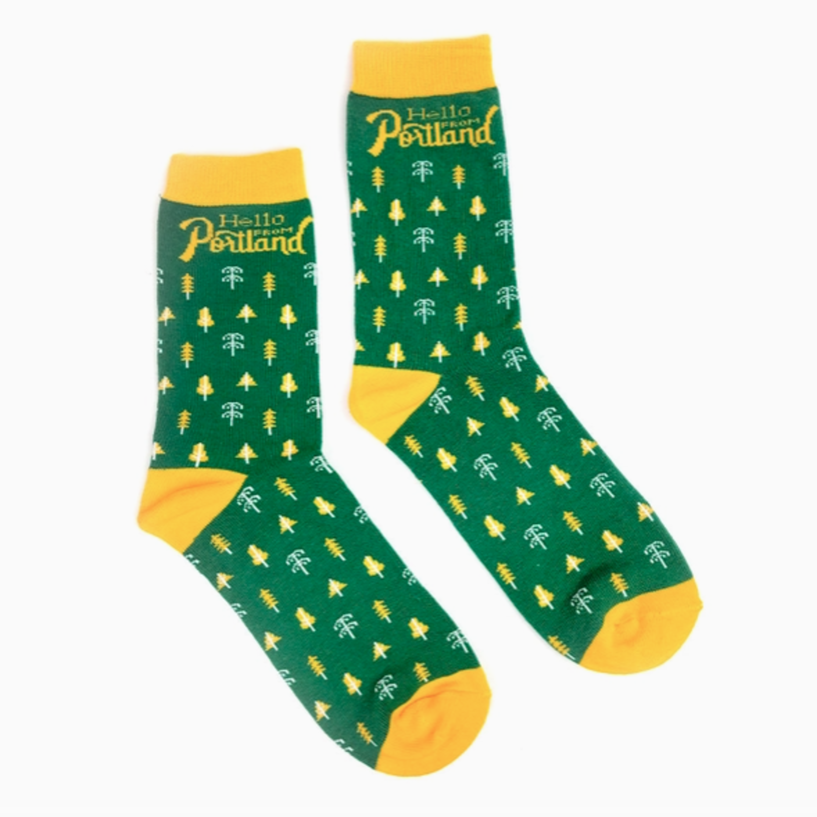 Socks Hello From Portland Socks