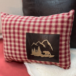 Pillows Plaid Bear 12x10 Pillow