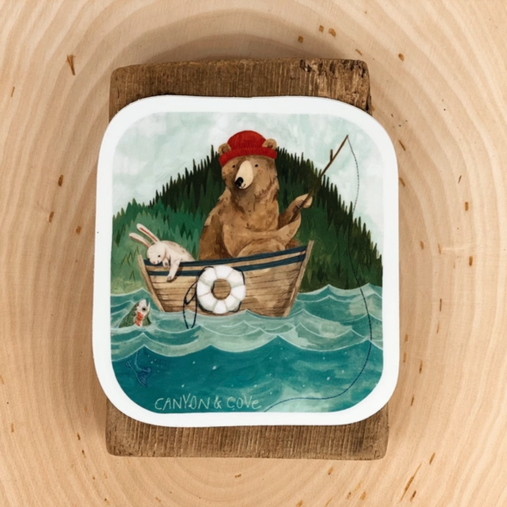 Stickers Fishing Day Sticker