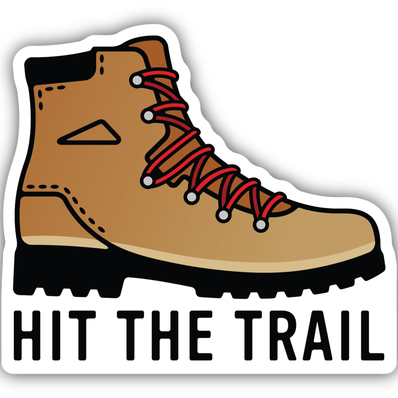 Stickers Hit The Trail Boot