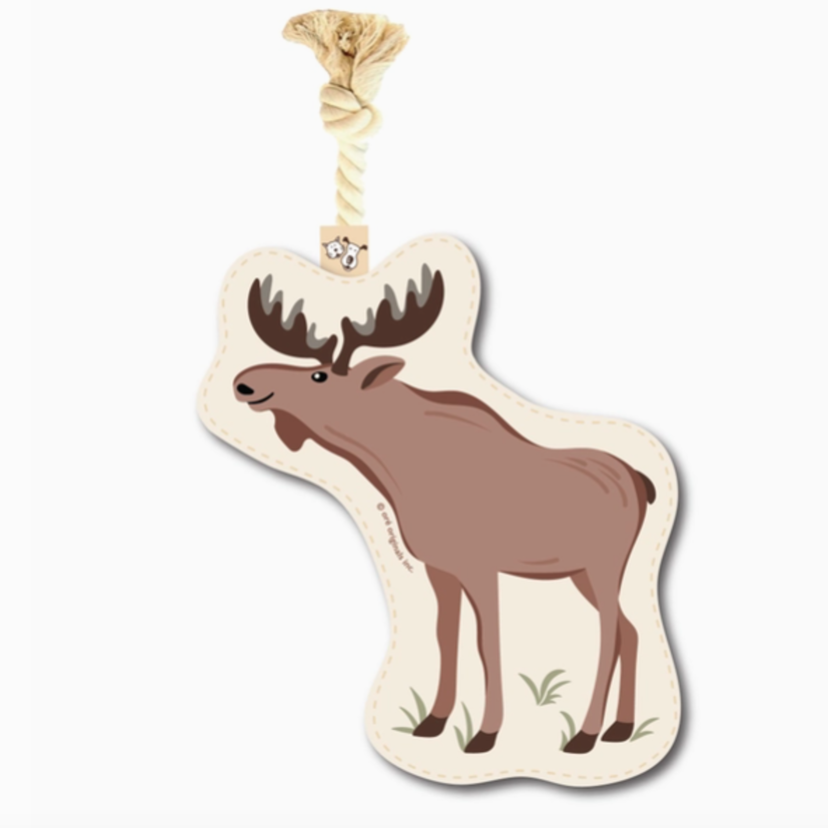 Dog Toys Moose Rope Toy