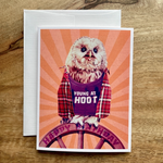 Greeting Cards - Birthday Young At Hoot Owl Birthday