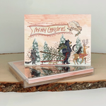 Greeting Cards - Boxed Tree Cutting Christmas Box of 6