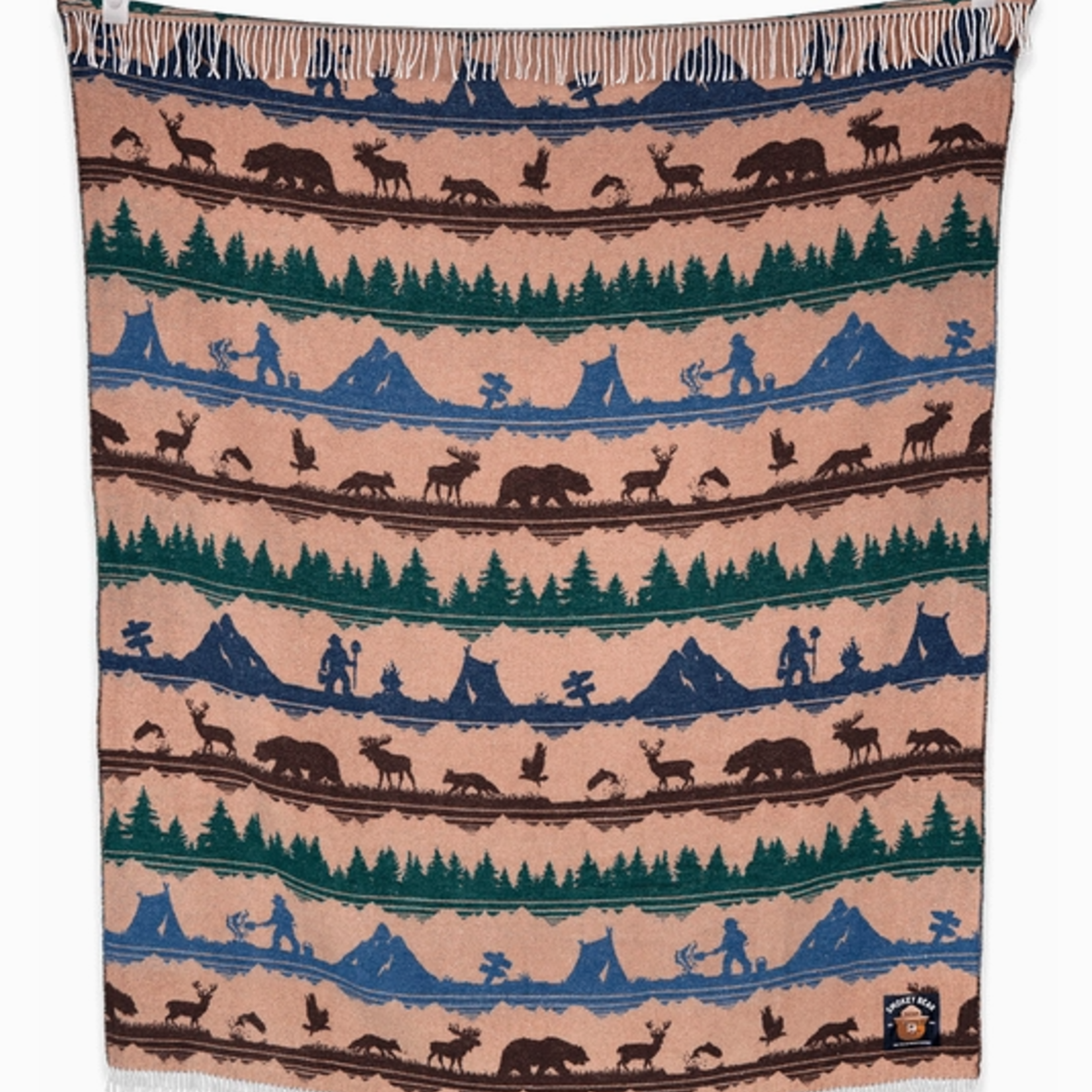 Throws Smokey Bear Dungaree Throw