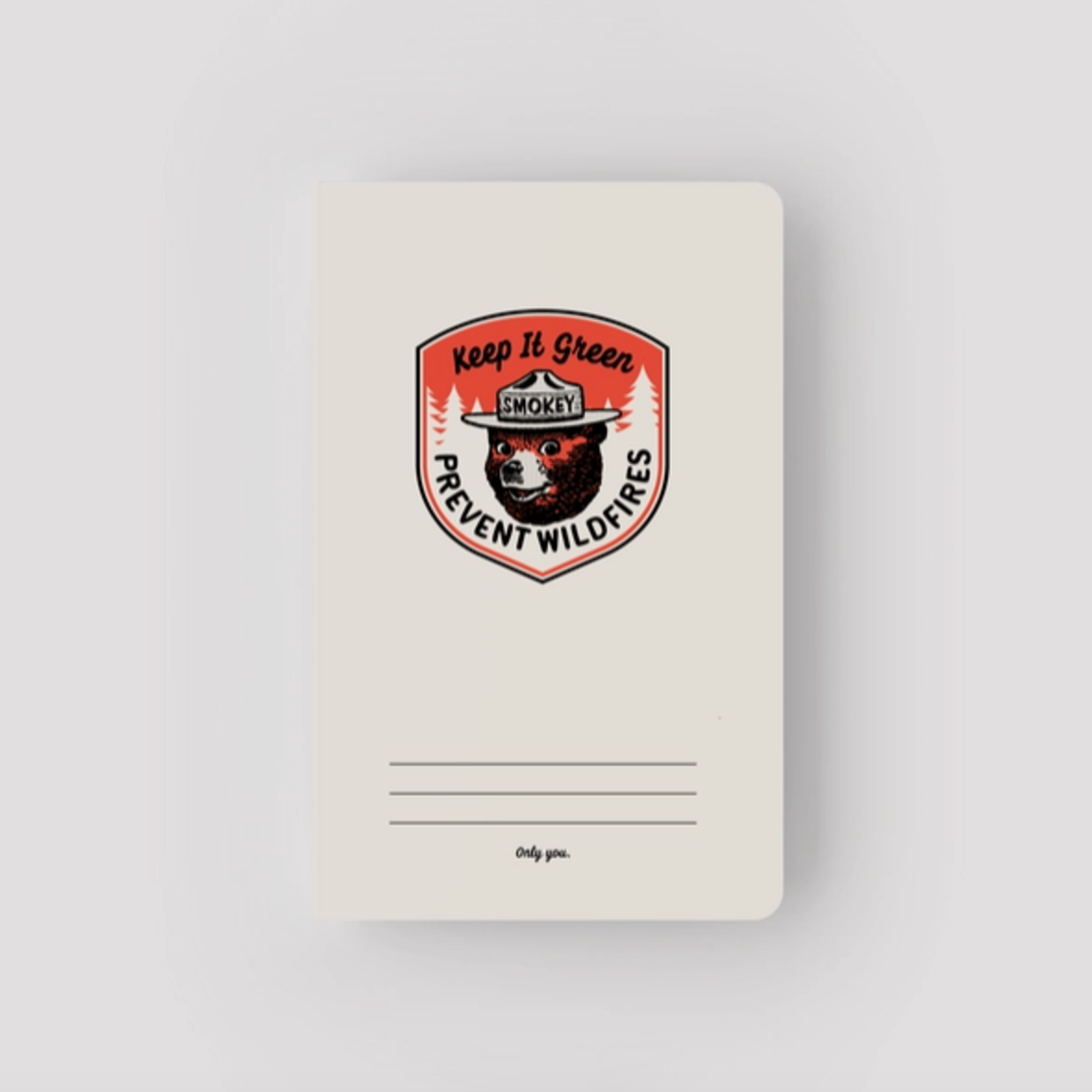 Journals Smokey Bear Prevent Wildfires Notebook