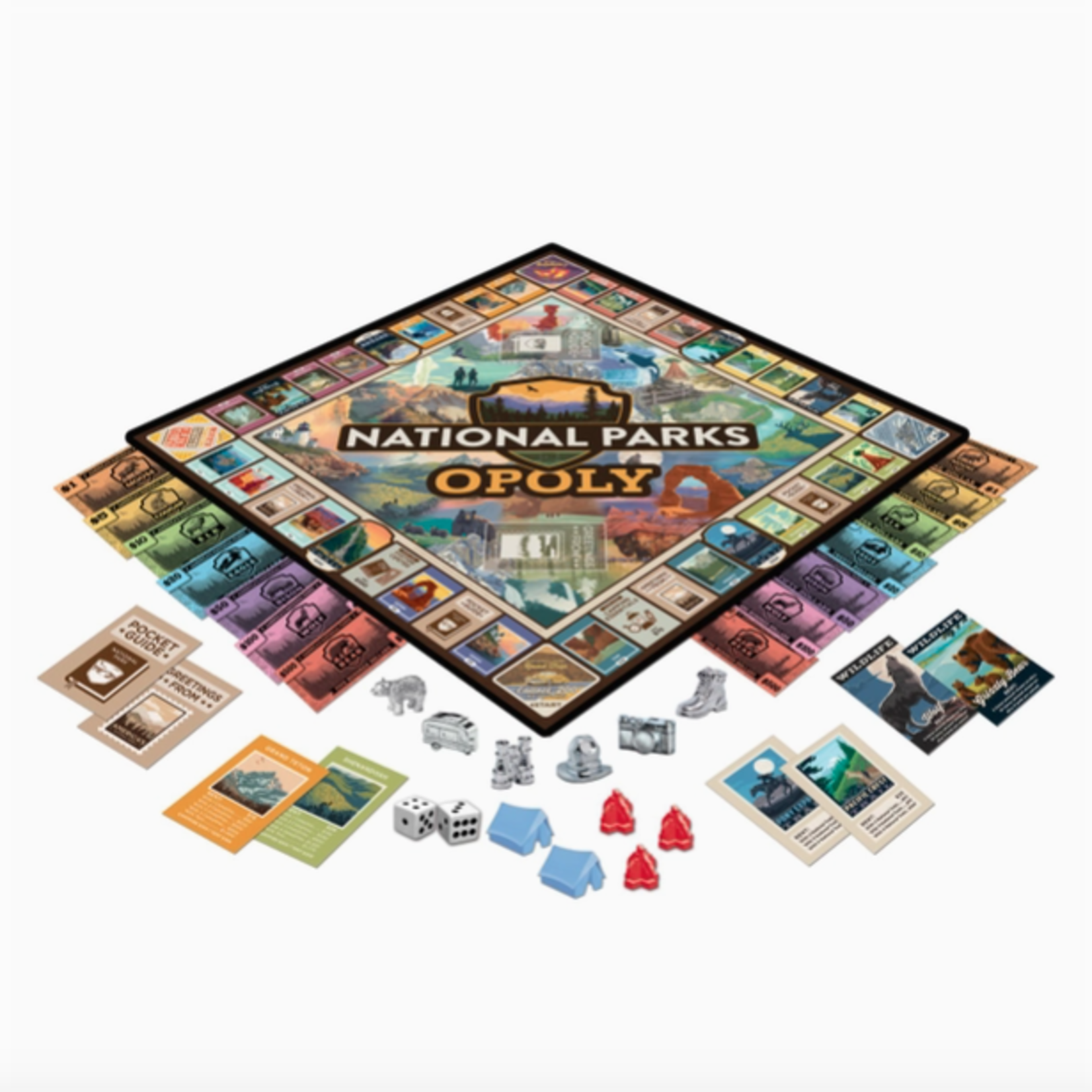 Games National Parks Opoly