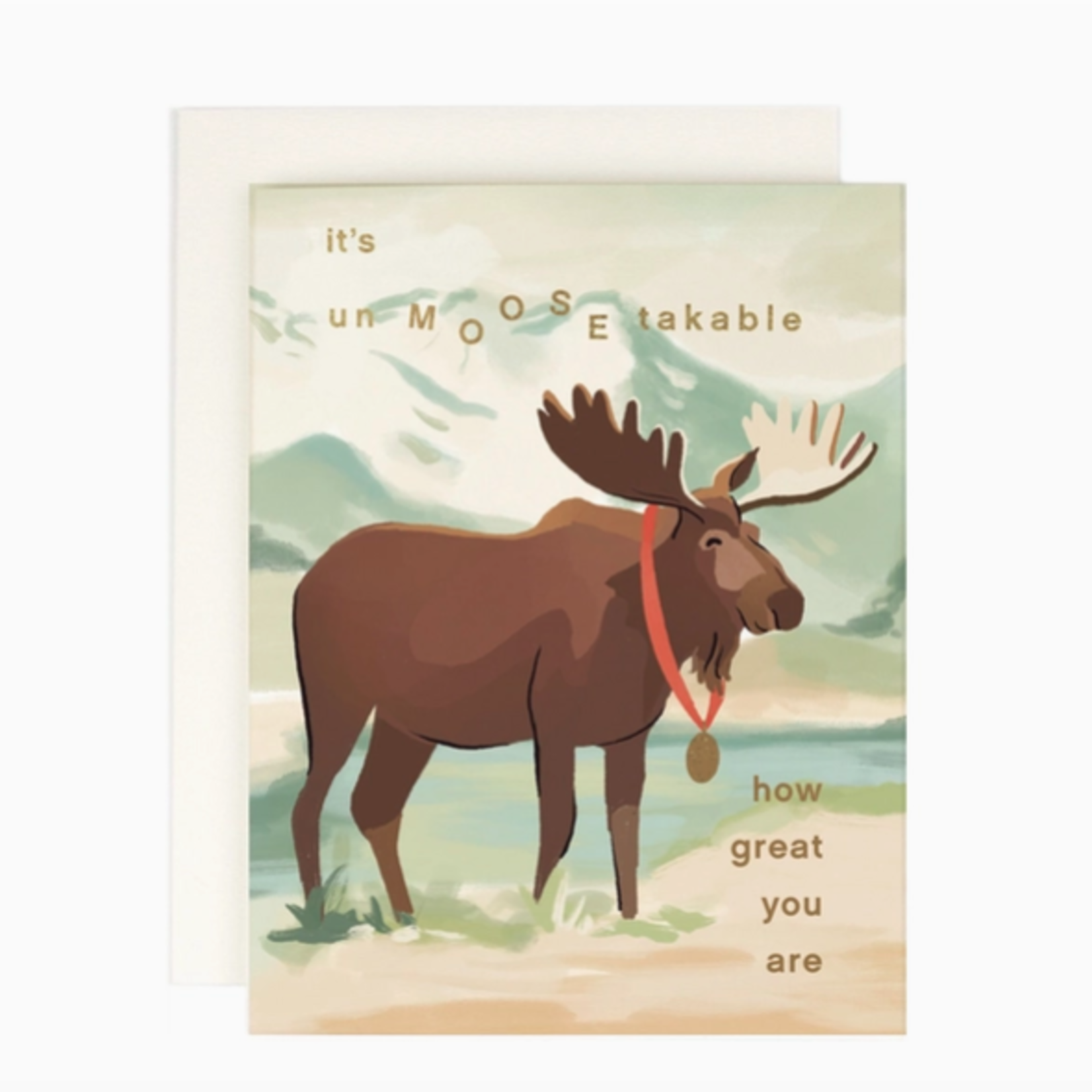 Greeting Cards - Thank You Un Moose Takable Thank You