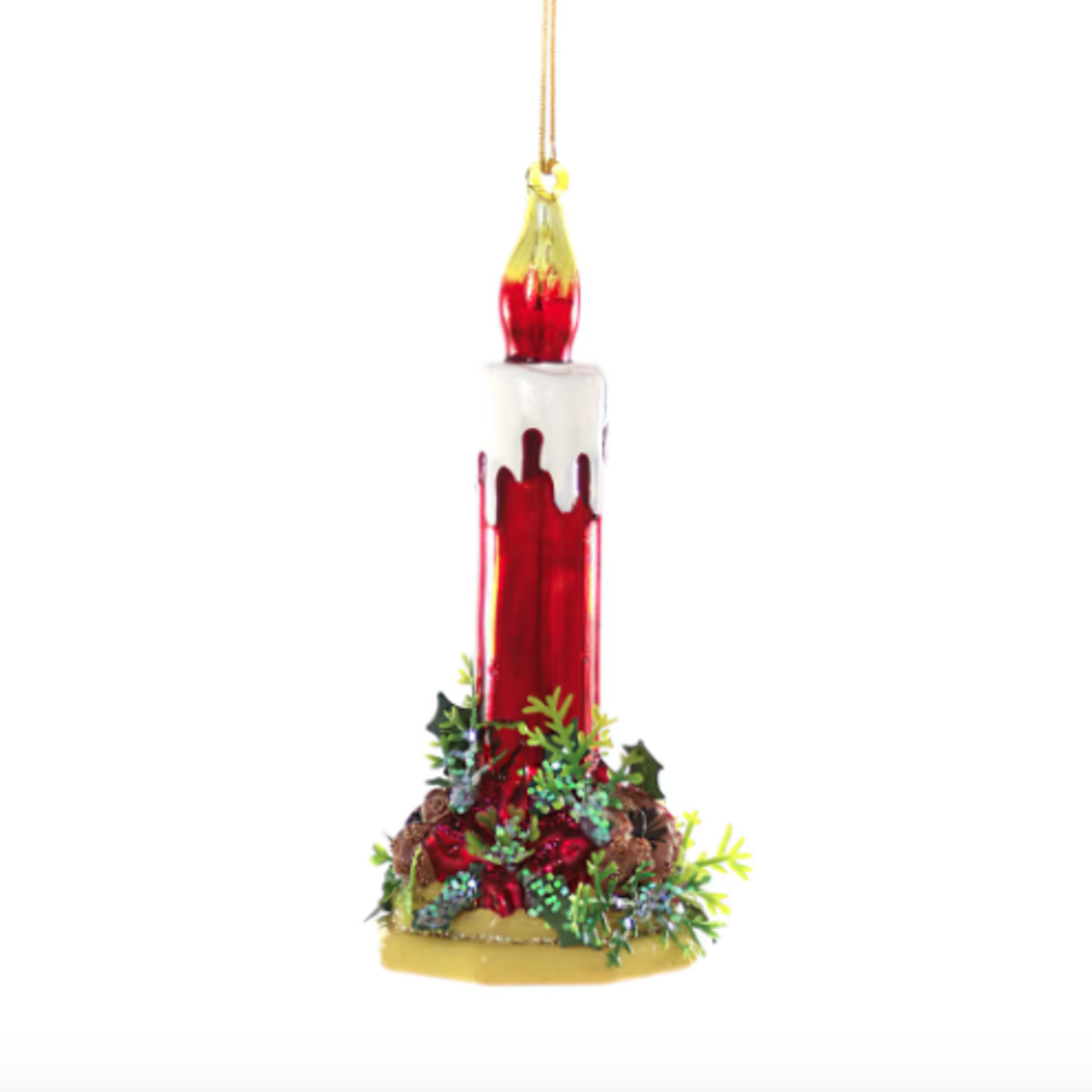 Ornaments Retro Christmas Candle