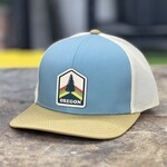 Hats Oregon Retro Tree Badge Hat