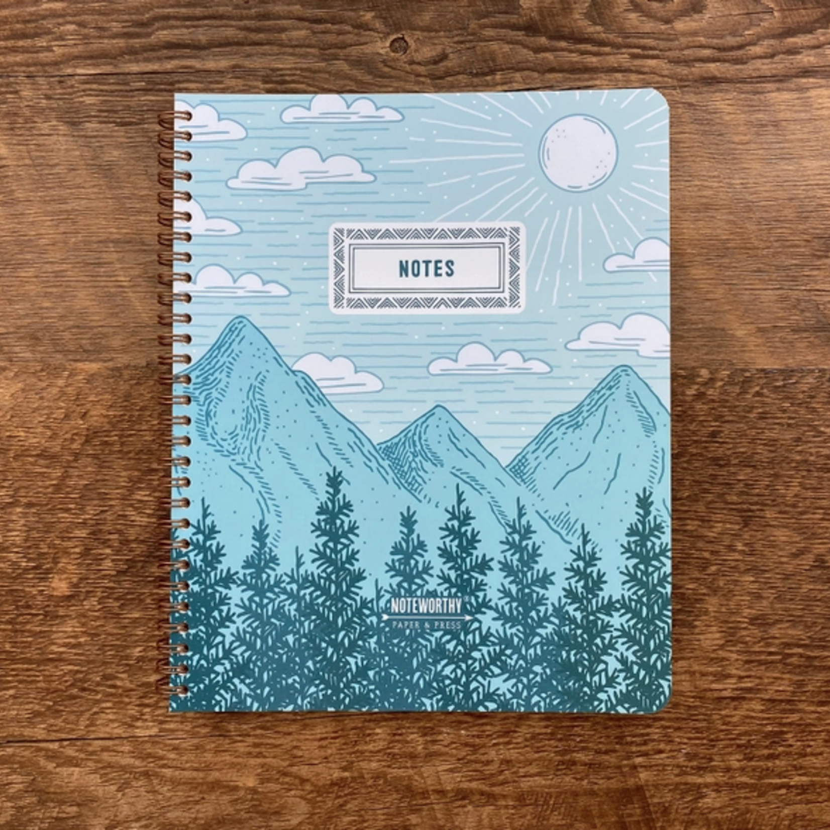 Journals Mountains & Pines Notebook