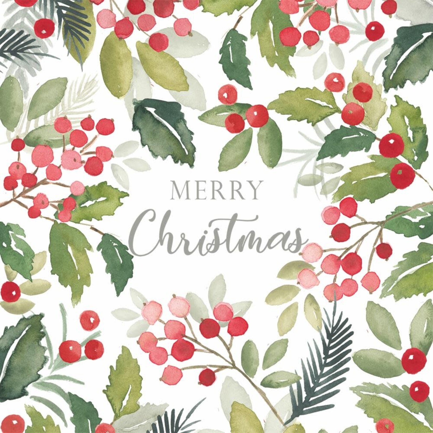 Paper Napkins Merry Berries Bev Napkins