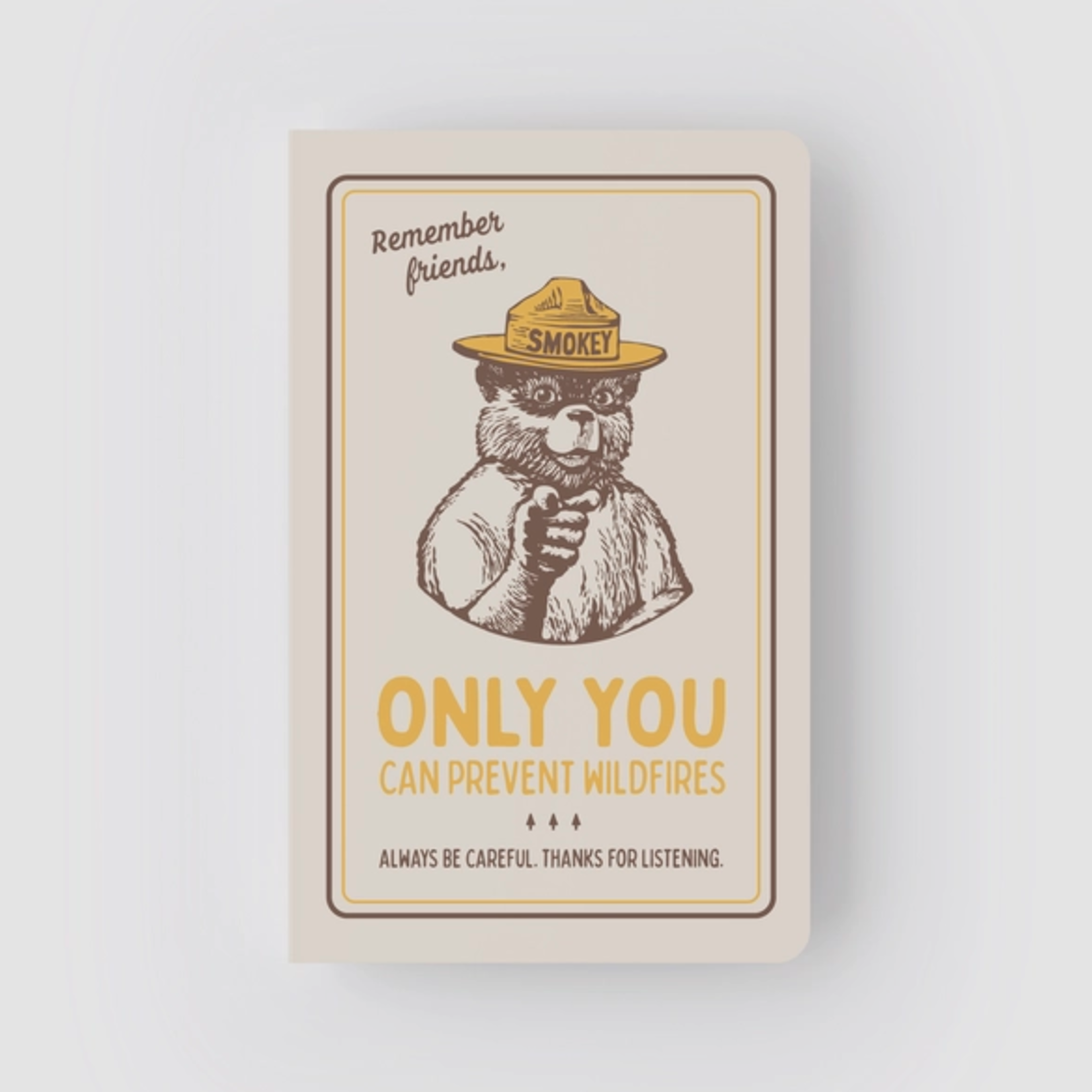 Journals Smokey Bear Friends Notebook