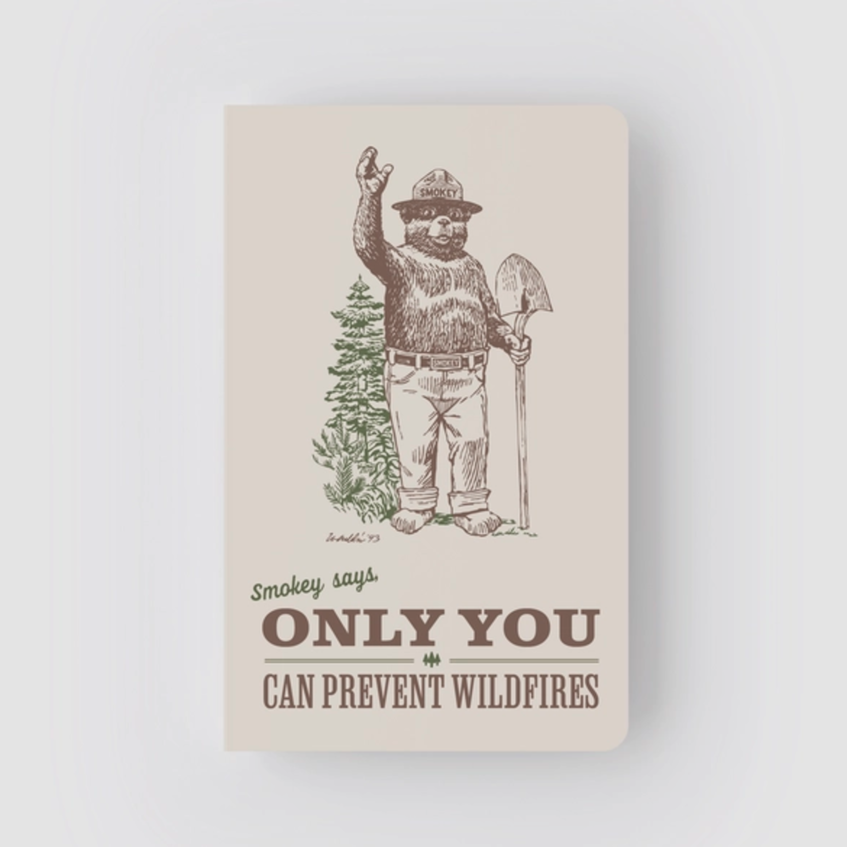 Journals Smokey Bear Only You Forest Notebook