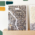 Greeting Cards - Local PDX Watercolor Map General
