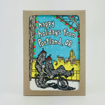 Greeting Cards - Christmas Sasquatch Couple From Portland Christmas Box of 6