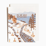 Greeting Cards - General Next Adventure Stream Congrats