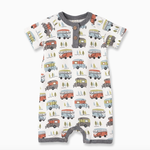 Rompers Happy Camper Short Romper