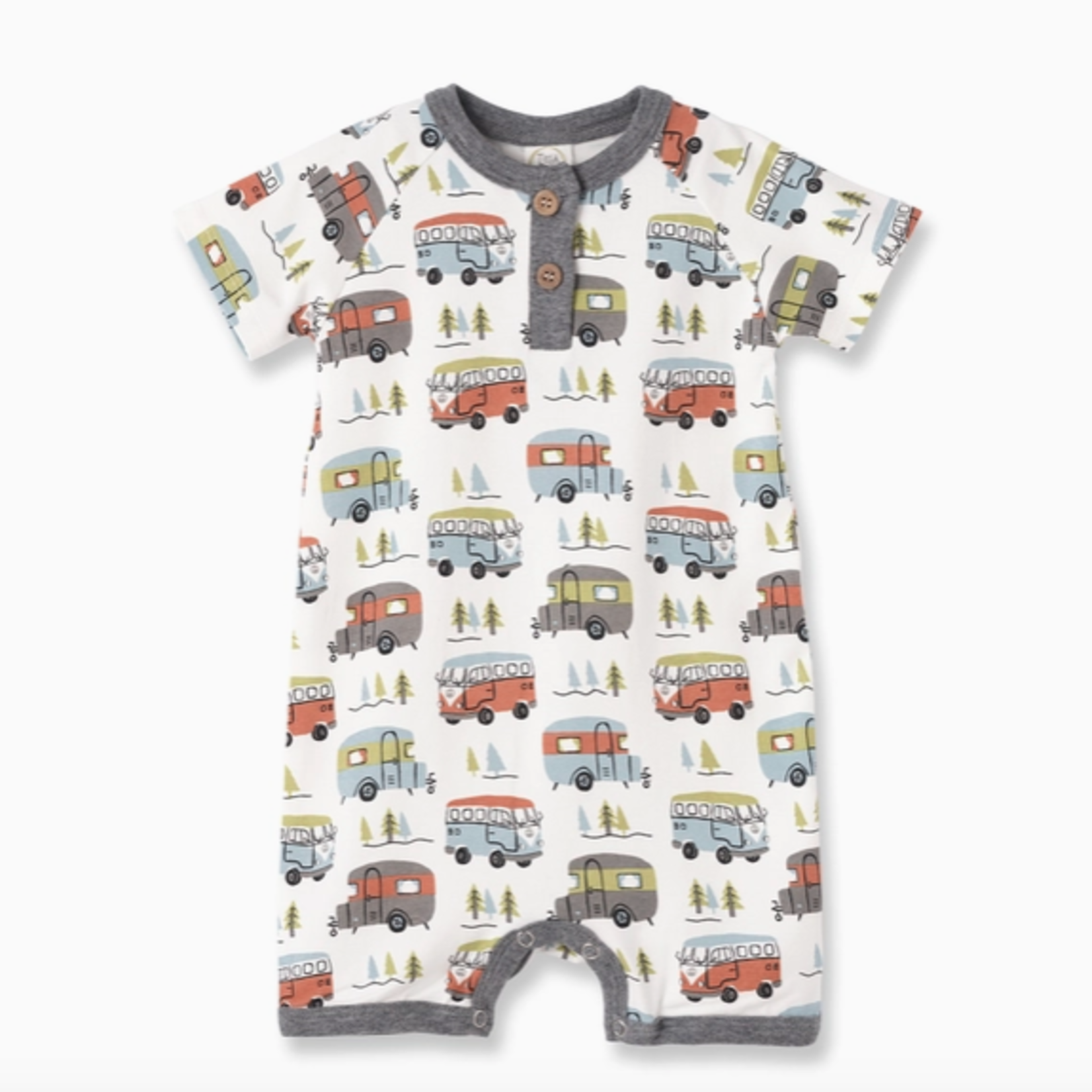 Rompers Happy Camper Short Romper