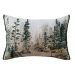 Pillows Forest Scene Lumbar Pillow