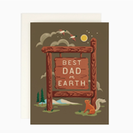 Greeting Cards - Father's Day Best Dad On Earth