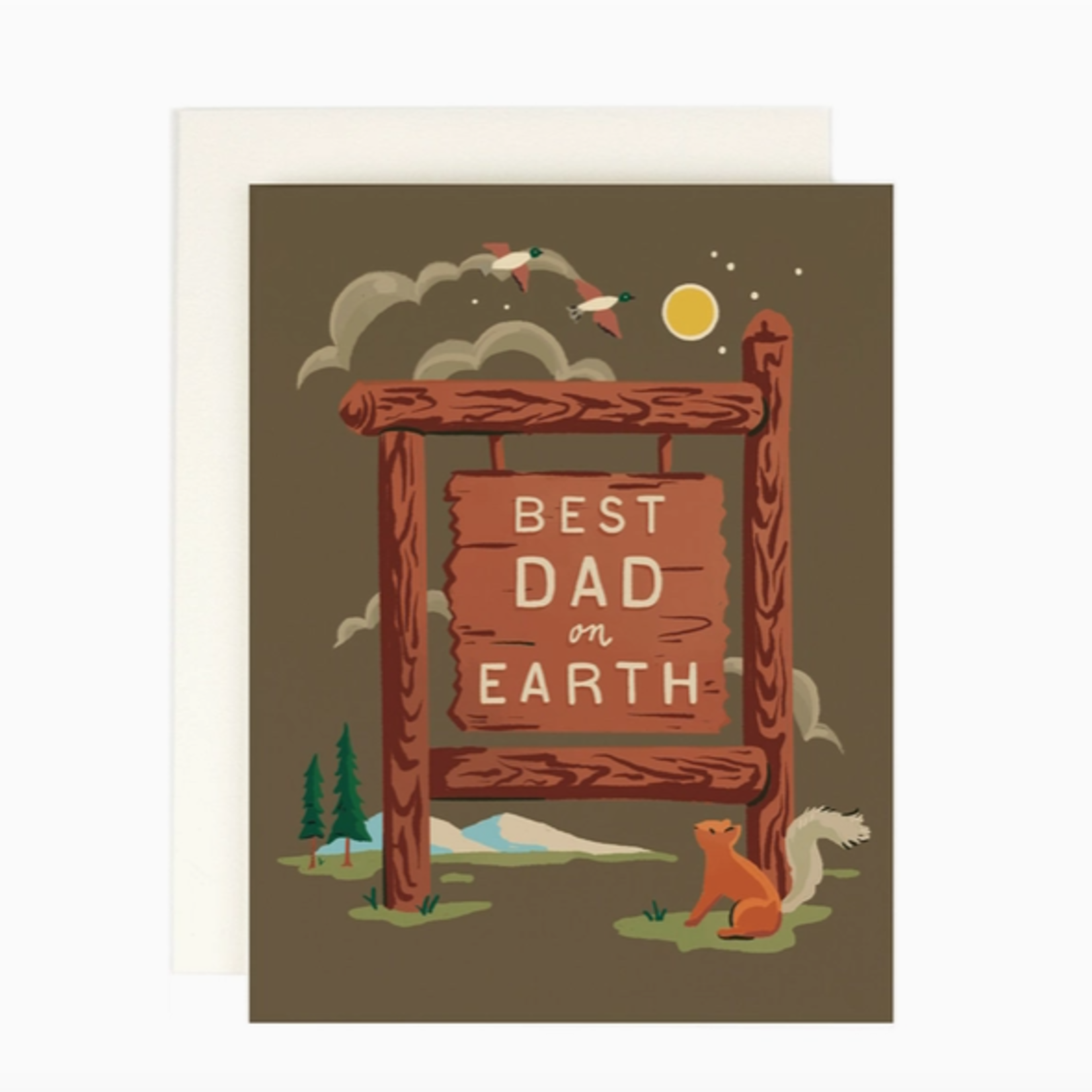 Greeting Cards - Father's Day Best Dad On Earth