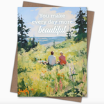 Greeting Cards - Anniversary Beautiful Picnic Anniversary